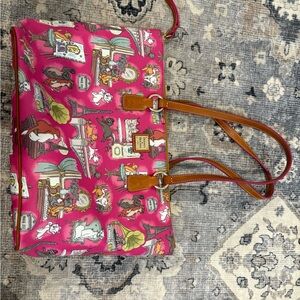 Dooney & Bourke Pink Aristocraticats Tote